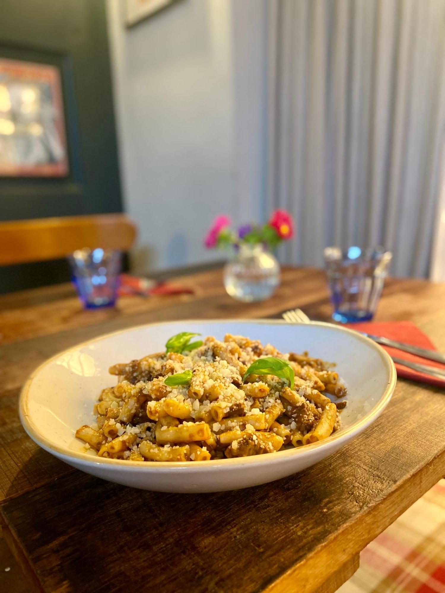The George Inn Barford St Michael Exterior photo A plate of gnocchi alla vodka